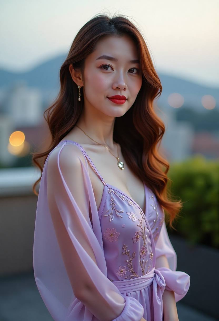 唐屿陪伴女儿完成手工作品